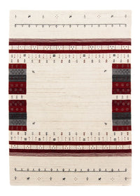 Gabbeh Teppich - Loribaft Perser 200 x 140 cm - beige