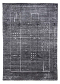 Nepal Teppich 350 x 250 cm - grau