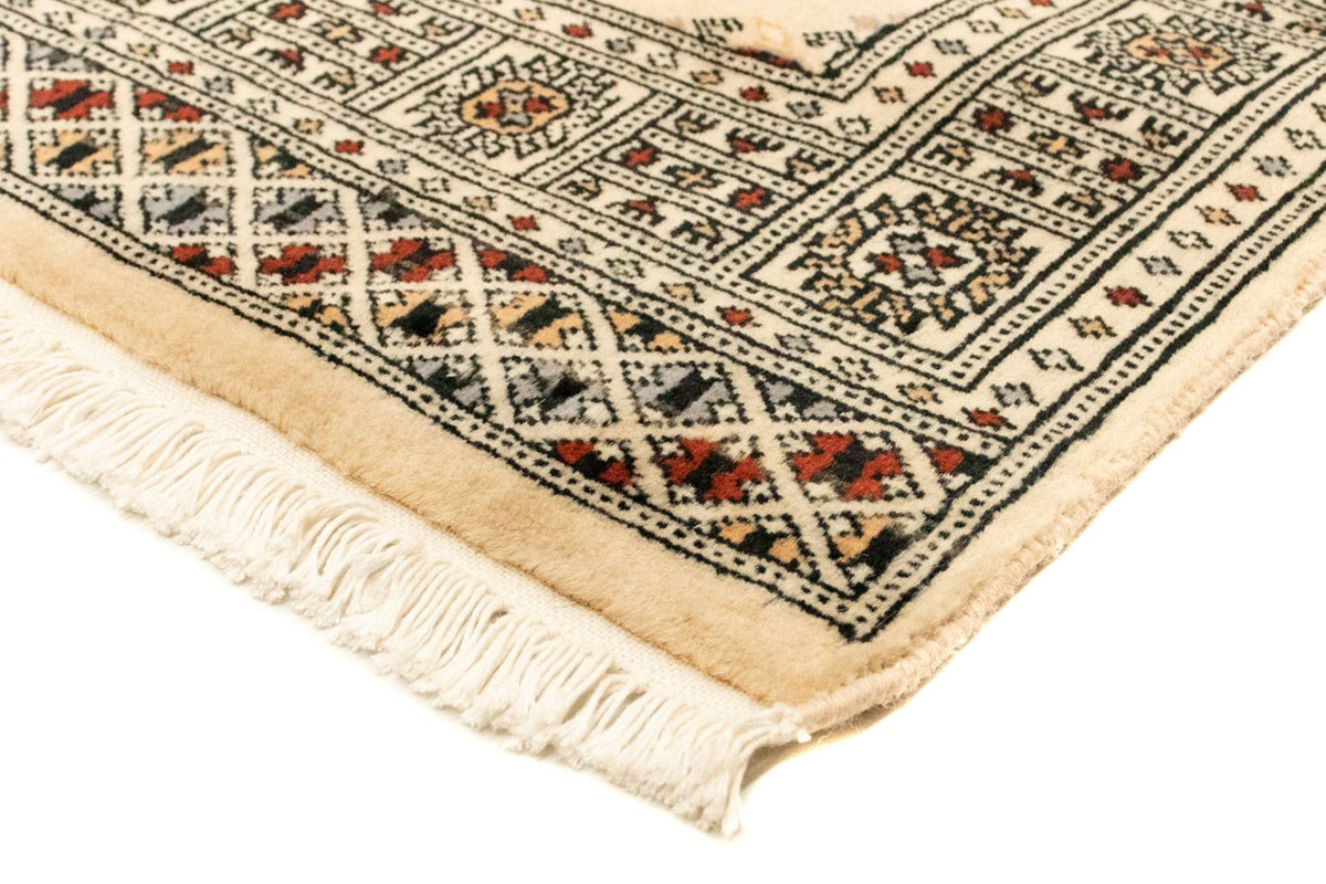 Afghan Teppich - Buchara 129 x 78 cm - beige