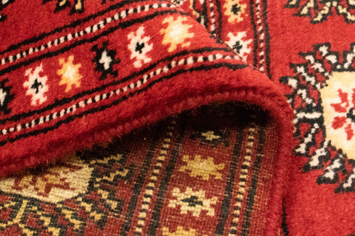 Afghan Teppich - Buchara 132 x 78 cm - rot