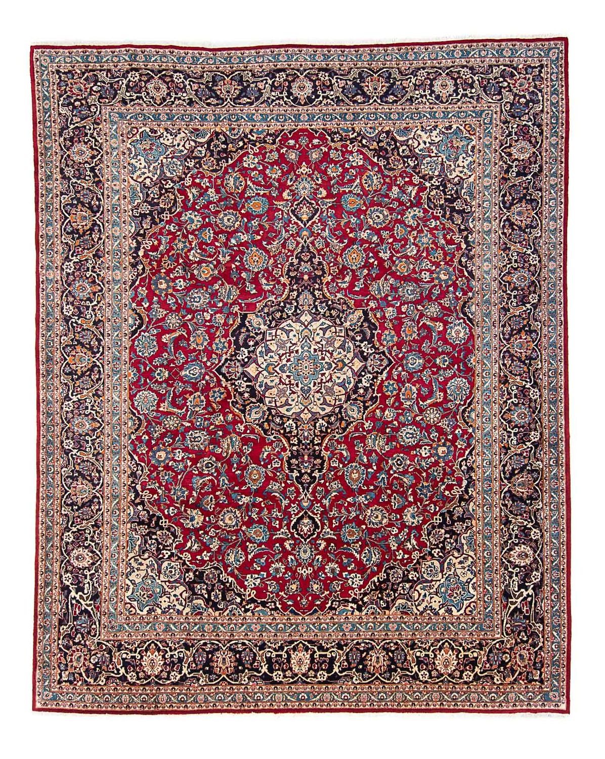 Perserteppich - Keshan 375 x 291 cm - rot