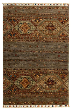 Ziegler Teppich - Modern 118 x 80 cm - dunkelbraun