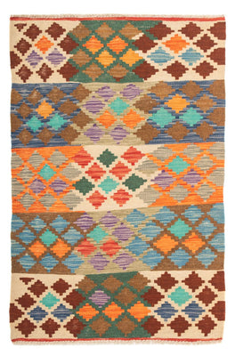 Kelim Teppich - Splash 125 x 80 cm - mehrfarbig