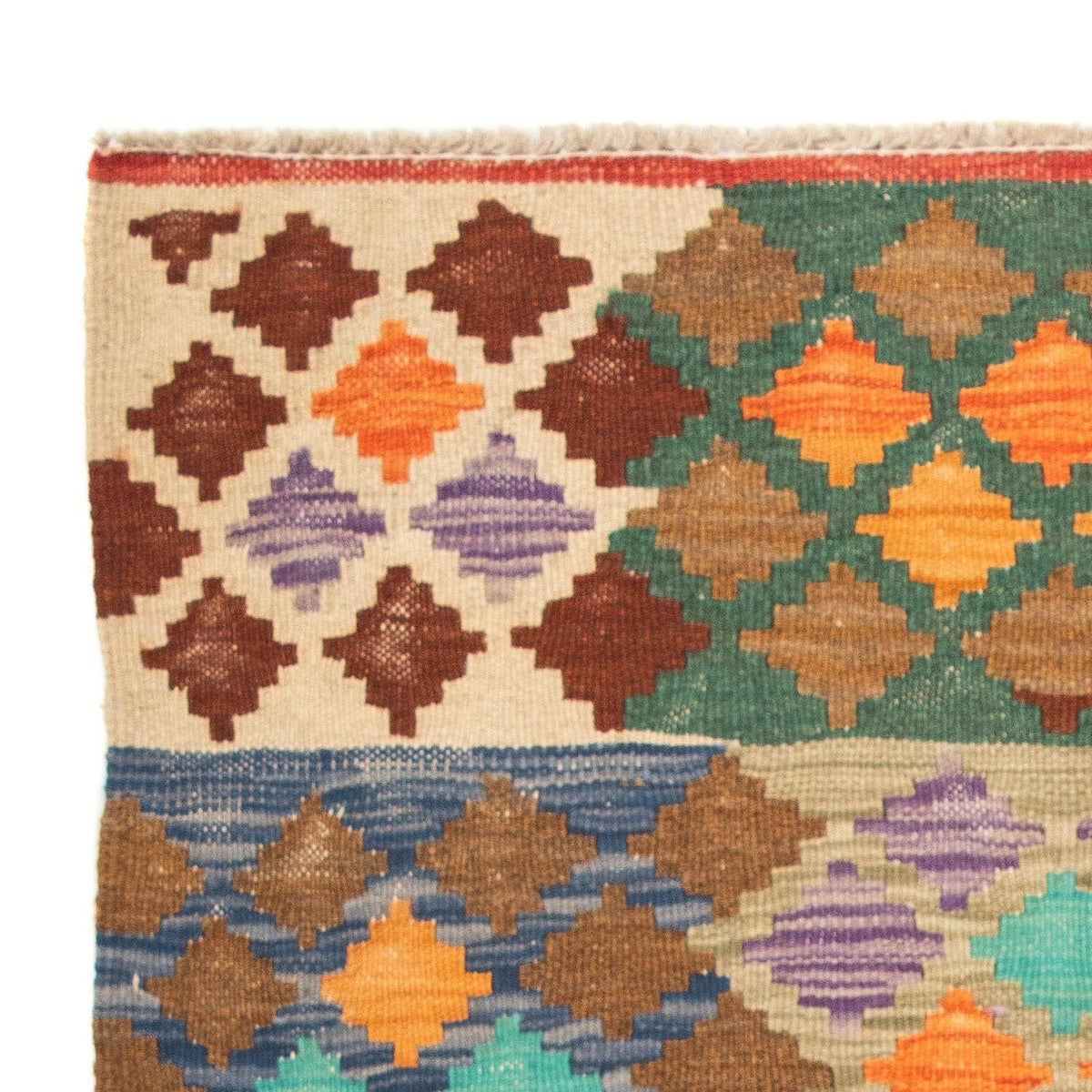 Kelim Teppich - Splash 125 x 80 cm - mehrfarbig