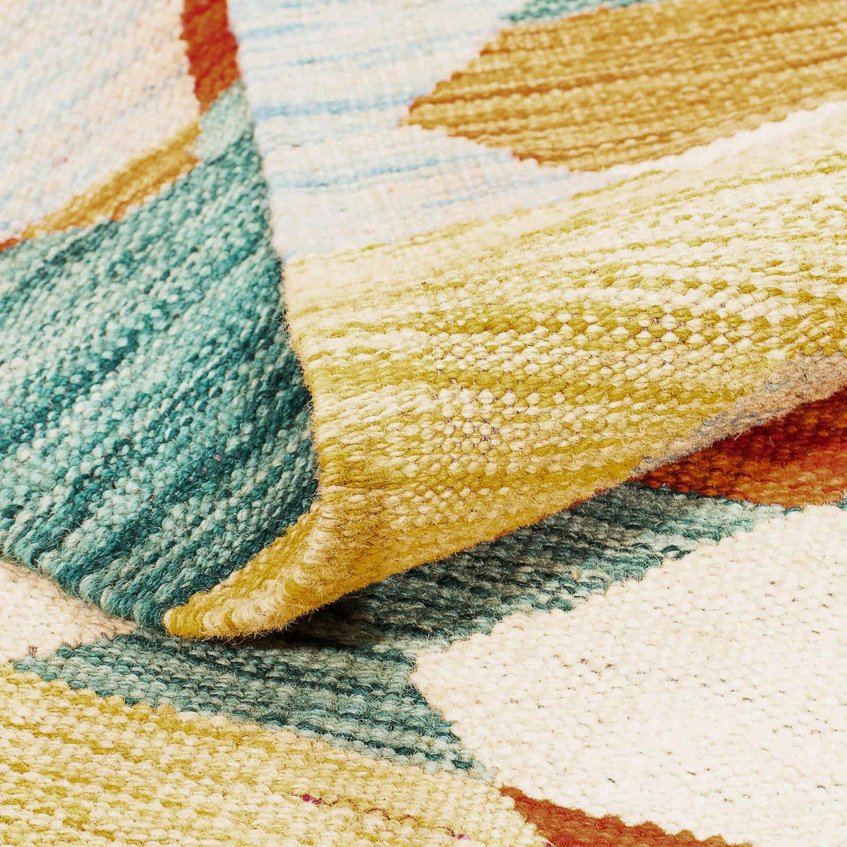 Kelim Teppich - Splash 244 x 170 cm - mehrfarbig