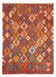 Kelim Teppich - Splash 226 x 170 cm - mehrfarbig