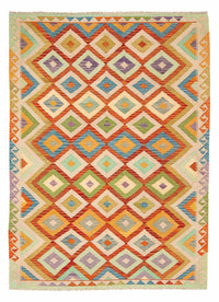 Kelim Teppich - Splash 241 x 171 cm - mehrfarbig