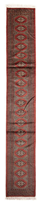 Afghan Teppich - Buchara 396 x 64 cm