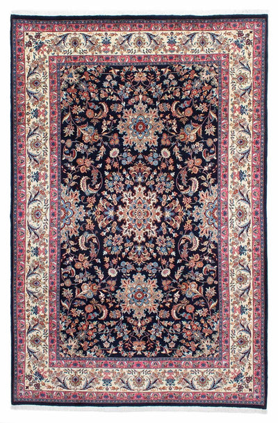 Maschad Teppich 199x295cm - Perserteppich - schwarz