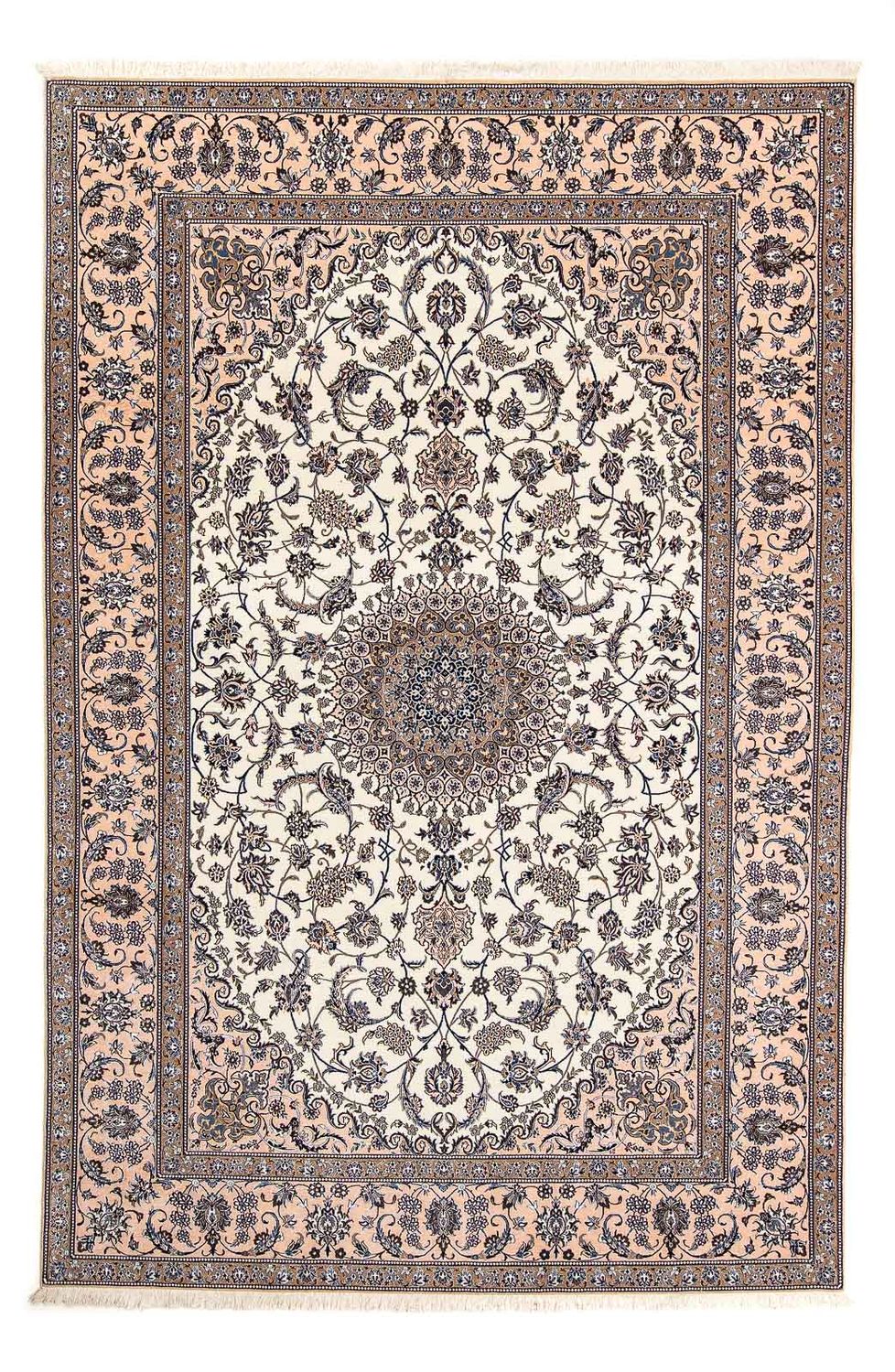 Perserteppich - Nain - Premium 306 x 201 cm Wohnzimmer Teppich