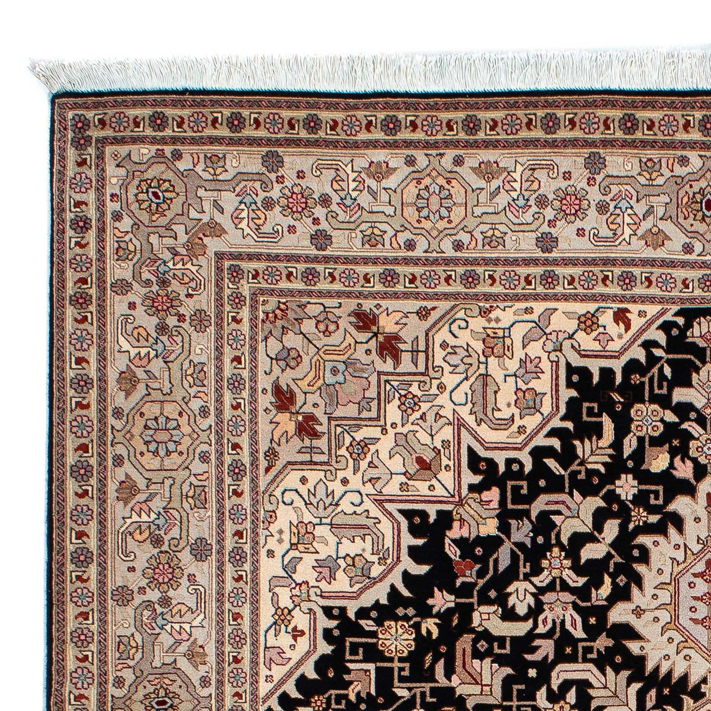 Täbriz - 60 Raj Teppich 206x151cm - Perserteppich
