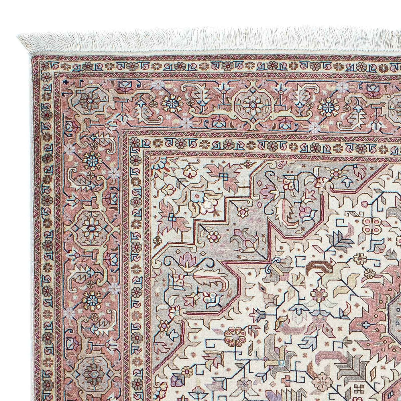 Täbriz - 50 Raj Teppich 204x152cm - Perserteppich