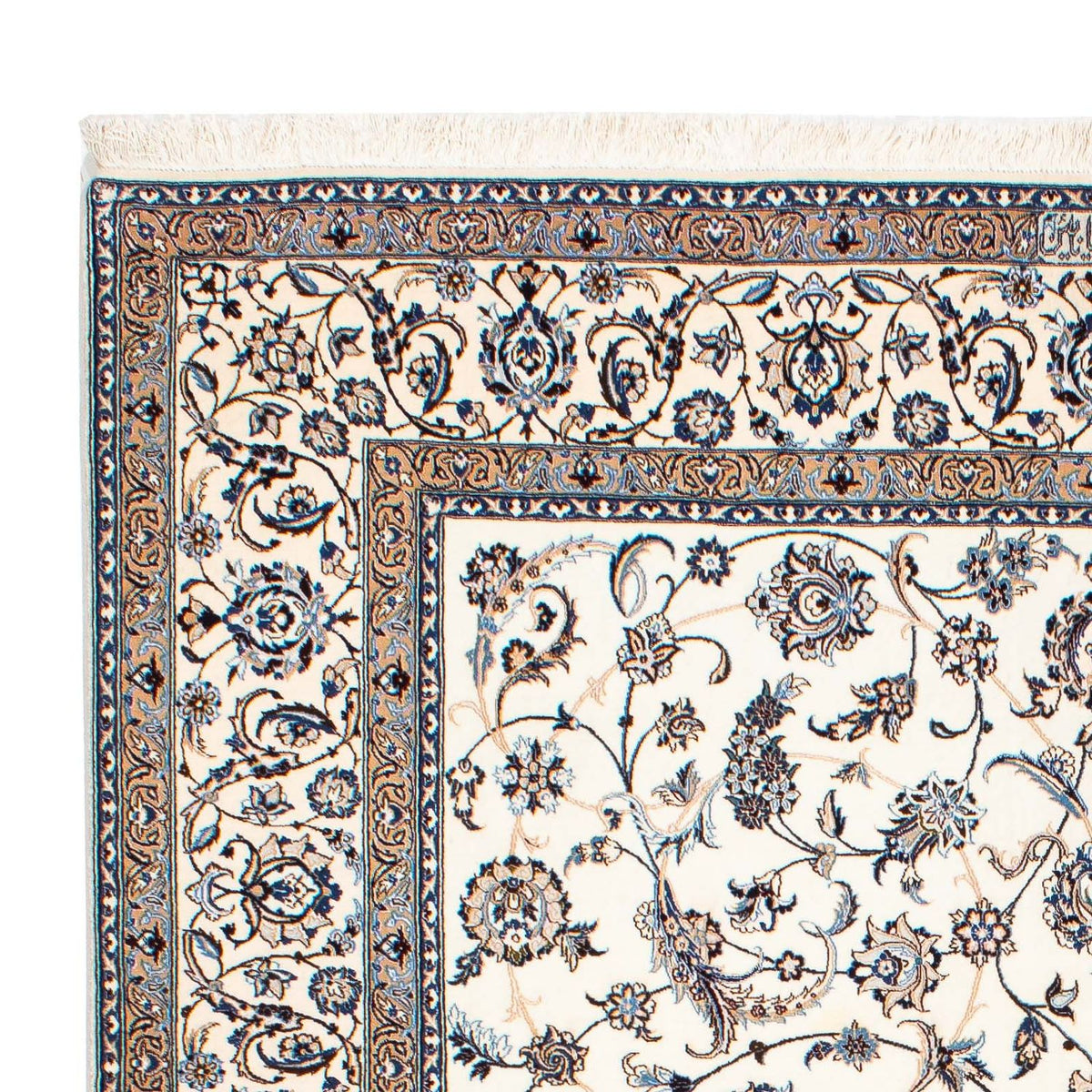 Perserteppich - Nain - Premium 255 x 172 cm Teppich Wohnzimmer