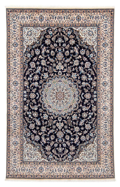 Nain - 6La Teppich 198x307cm - Perserteppich - schwarz