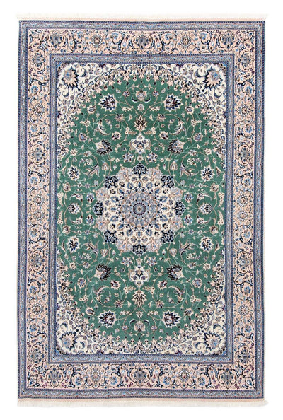 Nain - 9La Teppich 198x293cm - Perserteppich - grün