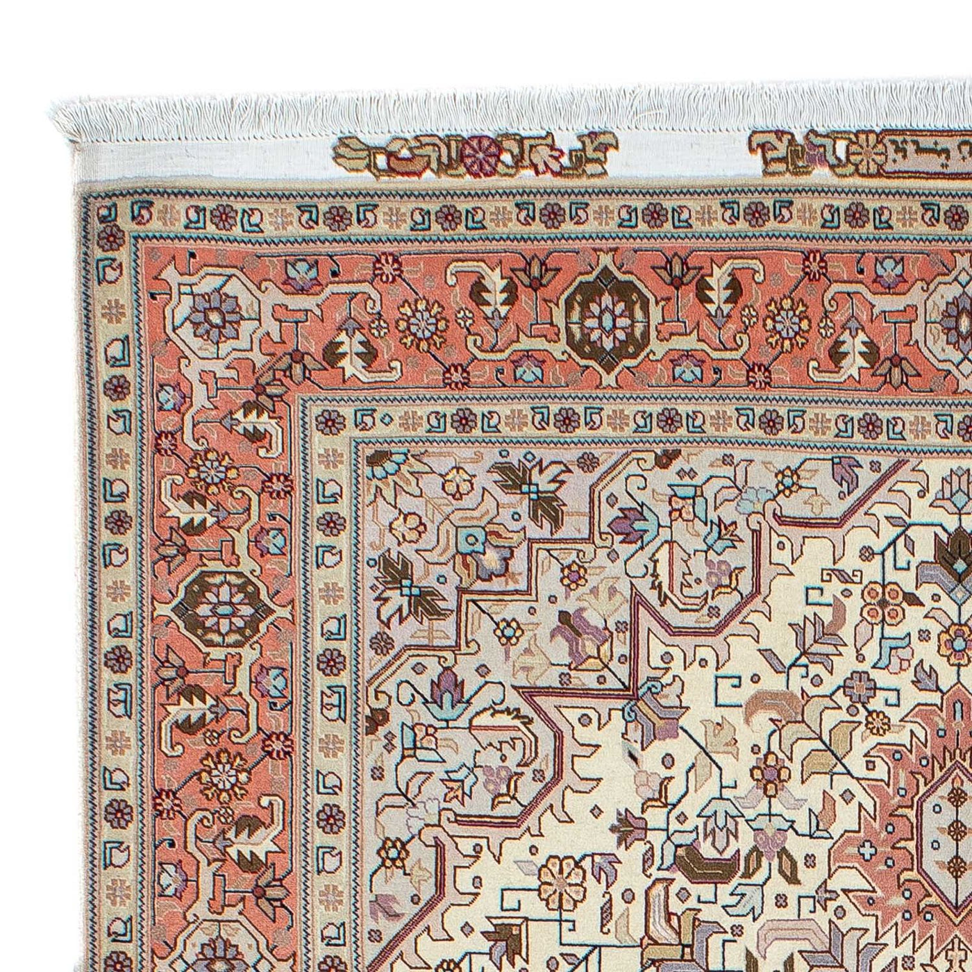 Täbriz - 50 Raj Teppich 208x156cm - Perserteppich