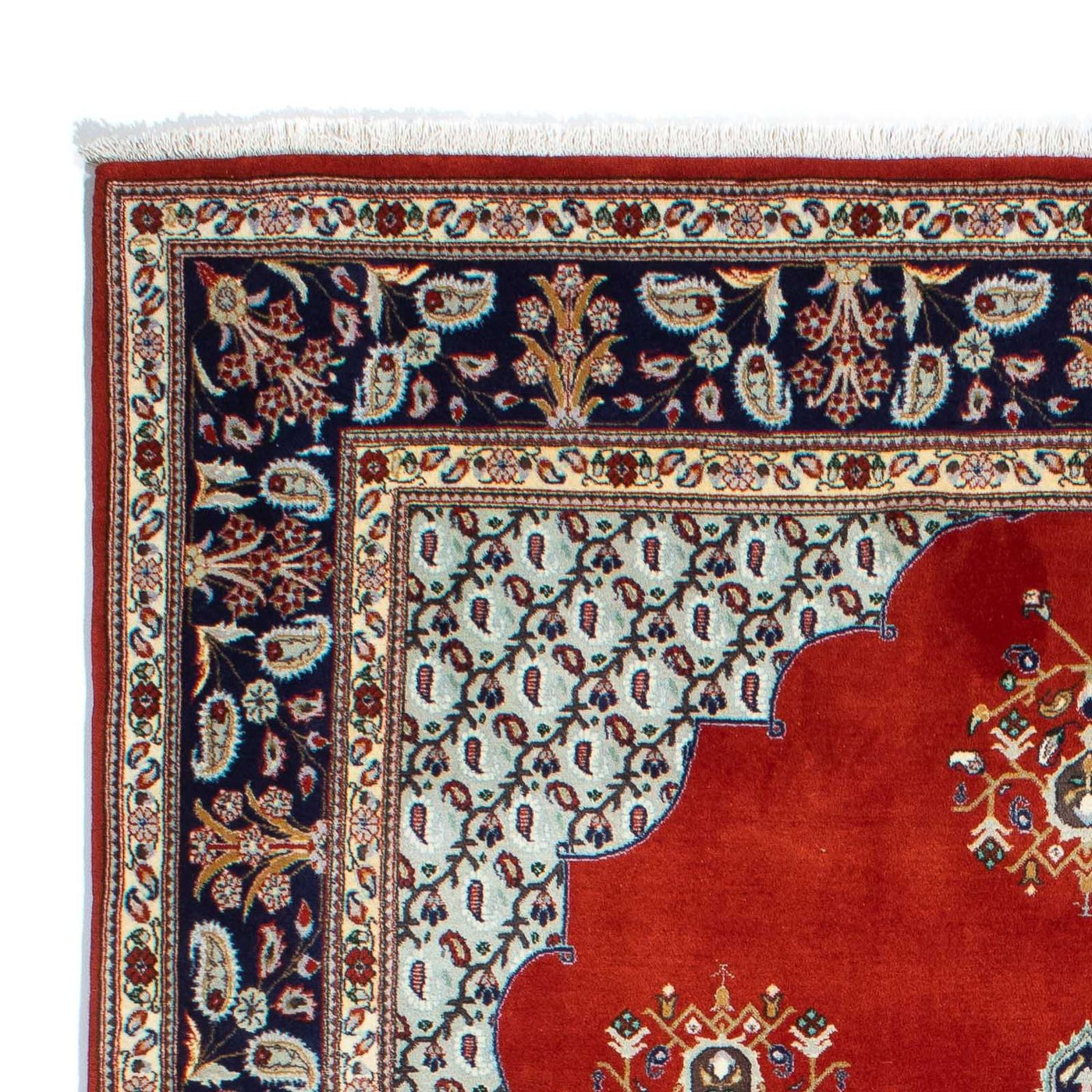 Ghom Teppich 243x179cm - Perserteppich