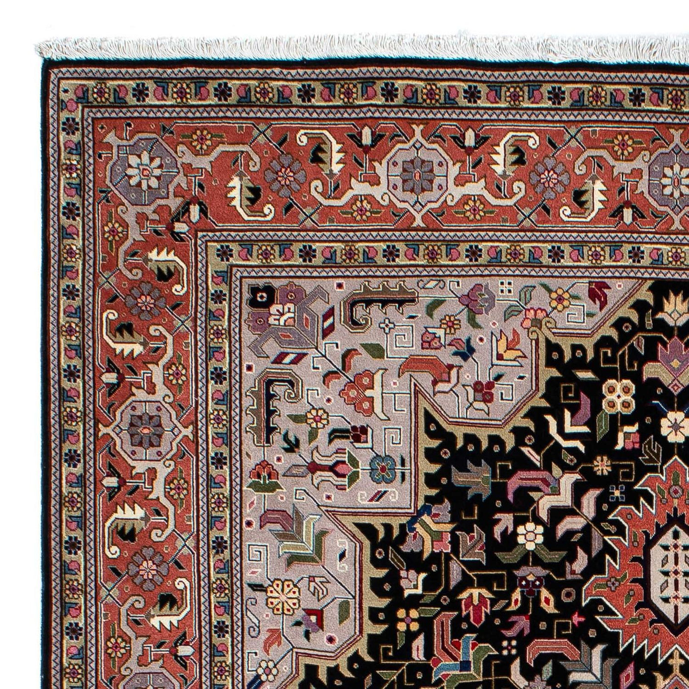 Täbriz - 50 Raj Teppich 212x152cm - Perserteppich