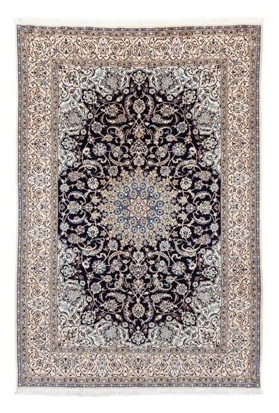 Nain - 9La Teppich 204x290cm - Perserteppich - schwarz