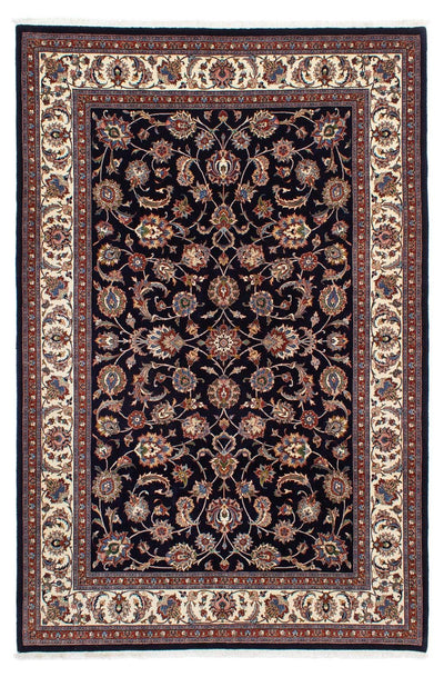 Kaschmar Teppich 204x290cm - Perserteppich - schwarz