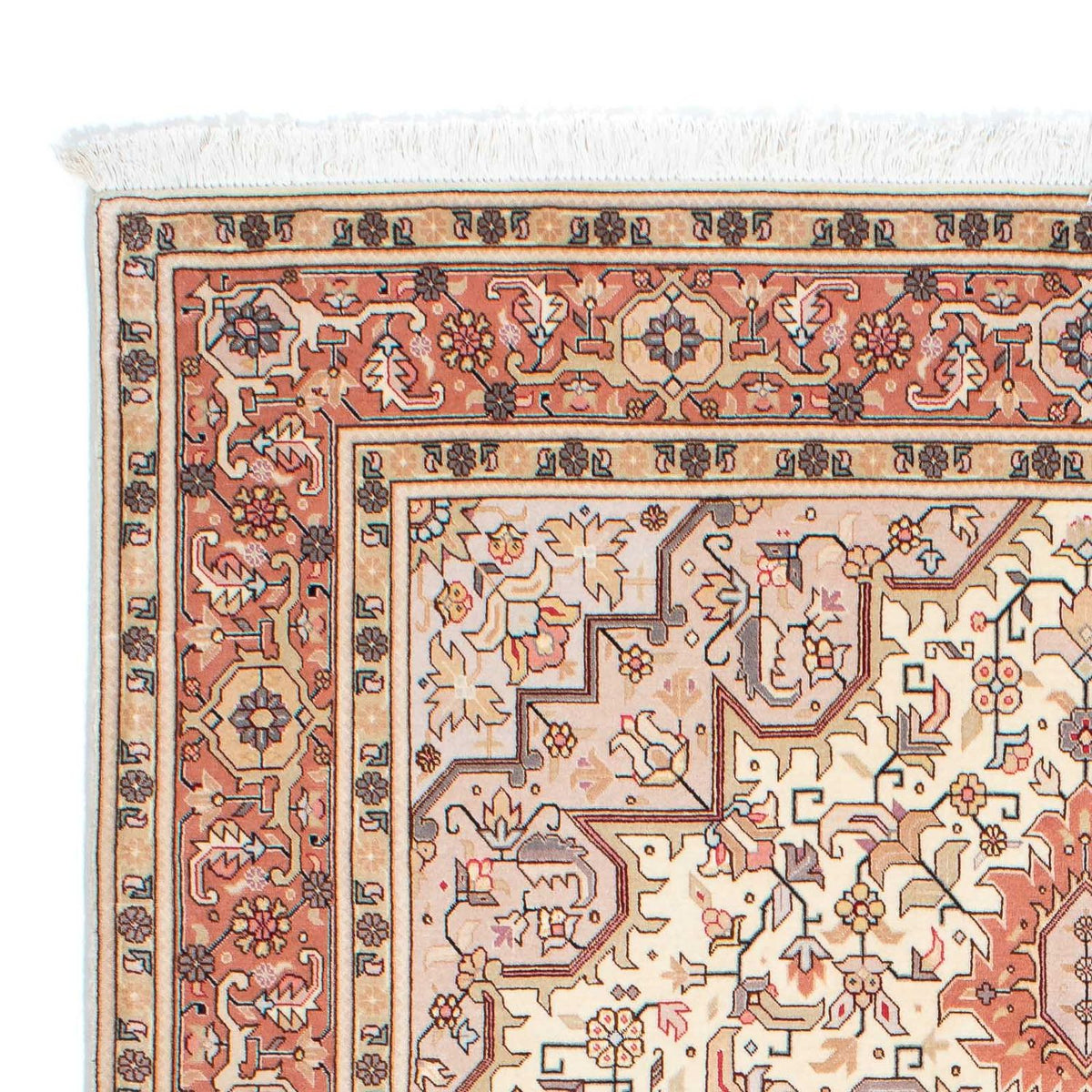 Täbriz - 50 Raj Teppich 153x208cm - Perserteppich