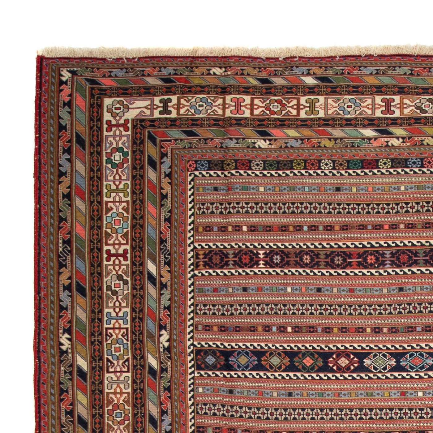 Afshar Sirjan Teppich 290x197cm - Perserteppich