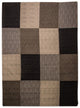 Patchwork Teppich 340x240cm - Wollteppich