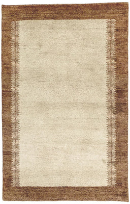 Gabbeh Teppich - Indus 165 x 110 cm - beige