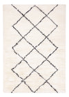 Berber Teppich Moro Wool - Rechteckig / Weiß / 140 x 200 cm Rechteckig