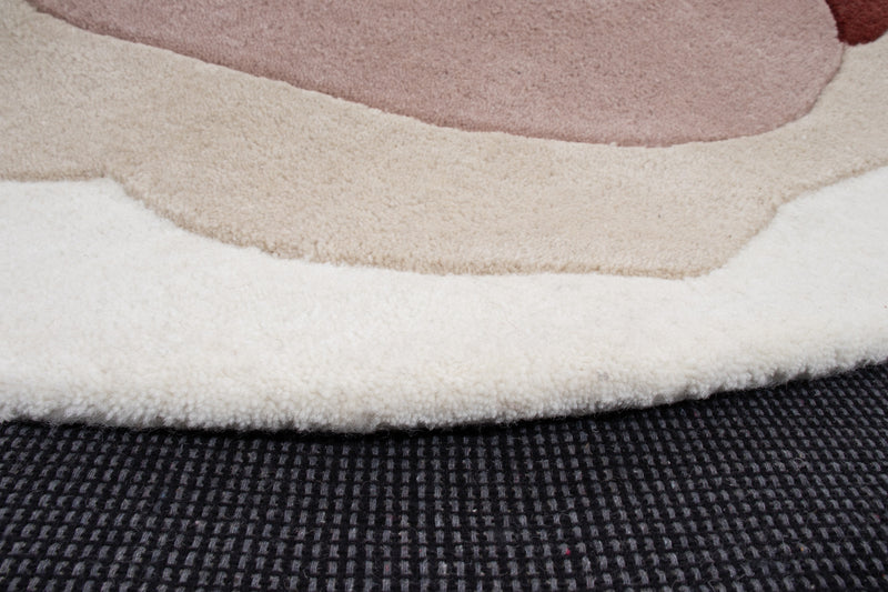 Kinderteppich Schaf rund