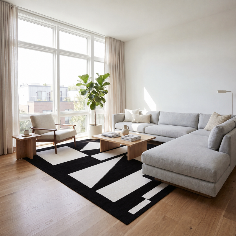 Designer Teppich Nordic Clarity - Designerteppich