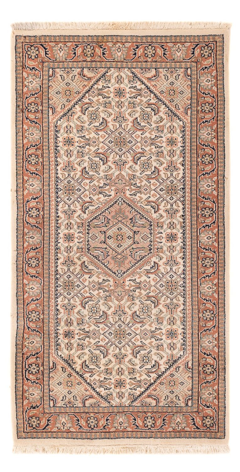Orientteppich - Bidjar - Indus - 140 x 70 cm - dunkelbeige