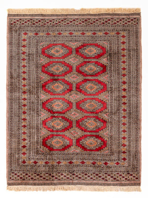 Pakistan Teppich - 165 x 124 cm - dunkelbeige