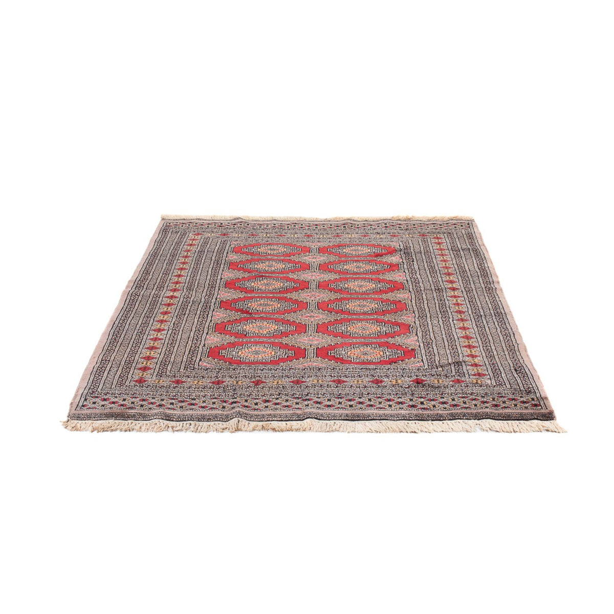 Pakistan Teppich - 165 x 124 cm - dunkelbeige